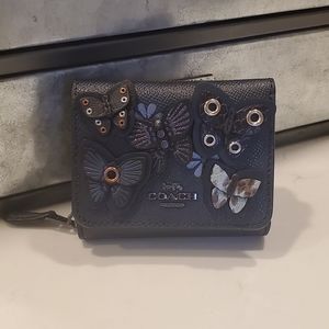 Coach butterfly wallet